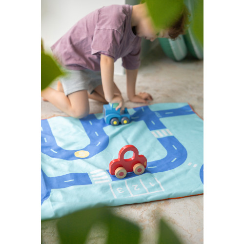 Quut Microfibre Play Towel (M) - Road