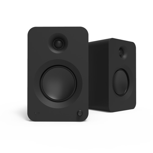 Kanto REN 200W Powered Bookshelf Speakers with HDMI ARC (Matte Black)