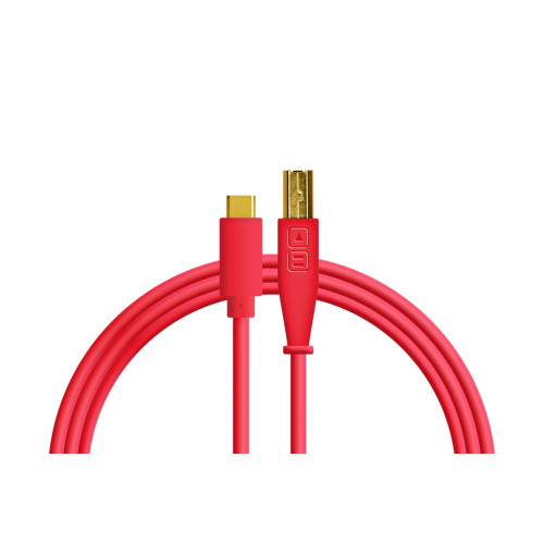 DJ Tech Tools Chroma Cable USB (C-B) 1.5m (Red)