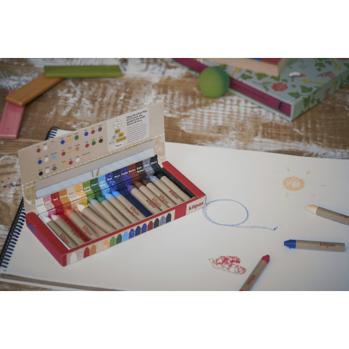 Kitpas Crayons Medium 12 Colours