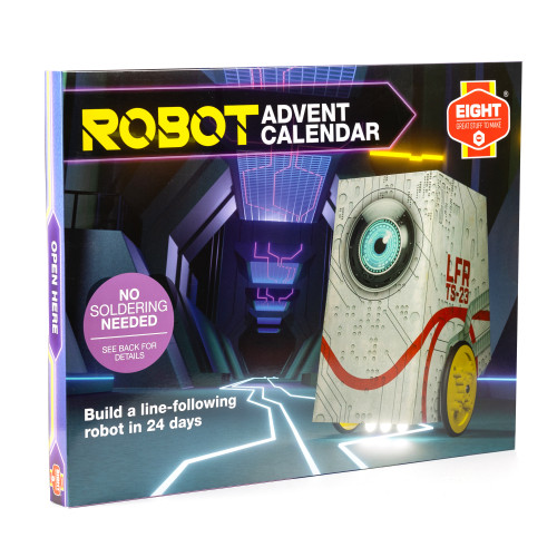 EIGHT Advent Calendar Kit - Build Your Own Robot