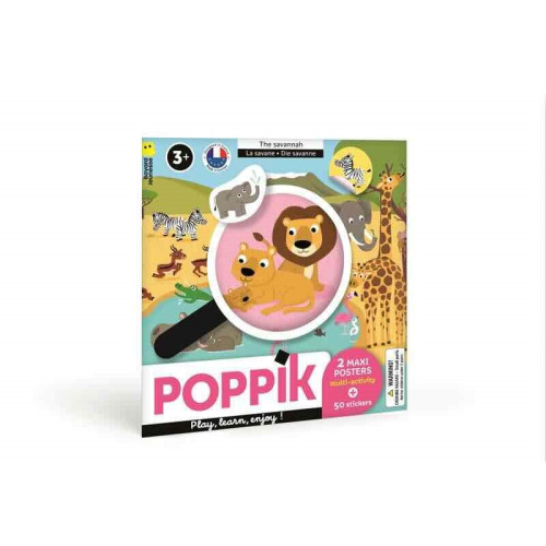 Poppik Playing Posters - Savannah