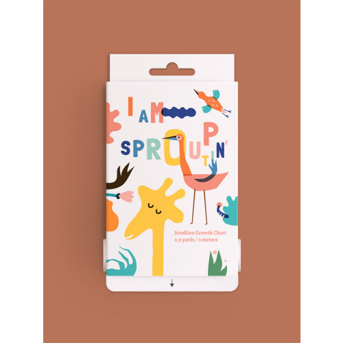 Scrollino Activity Book - I Am Sproutinâ€™ Up Height Chart