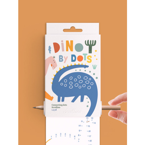 Scrollino Activity Book - Dino By Dots