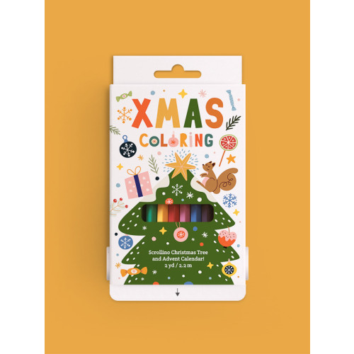 Scrollino Activity Book - Xmas Coloring