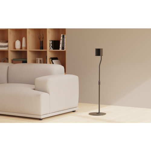 Kanto SLH Height Adjustable Floor Speaker Stands - Universal Satellite (Black)