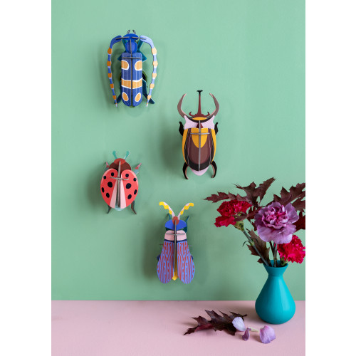 SS26: Studio Roof Insect (S) Coccinelle Rouge