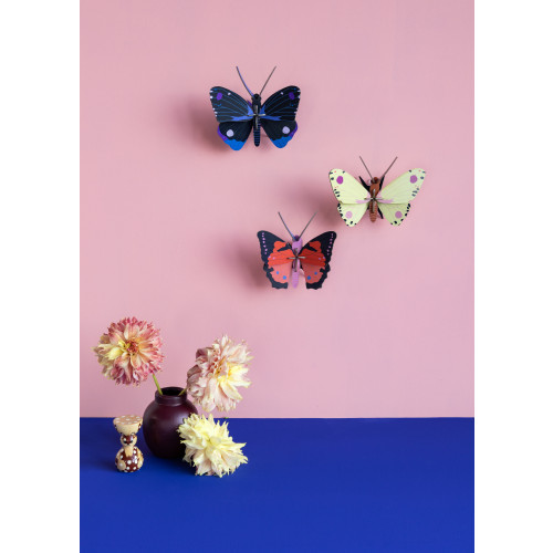 SS26: Studio Roof Insect (S) Blue Diadem Butterfly