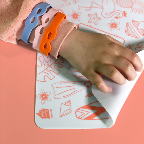 Super Petit Mini Colouring Mat Set - Florida Paradise