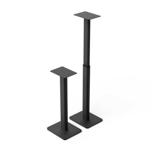 Kanto SPH Height Adjustable Floor Speaker Stands - Universal Bookshelf (Black)