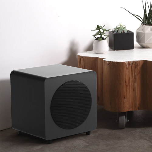 Kanto SUB8 Vinyl Subwoofer (Matte Black)