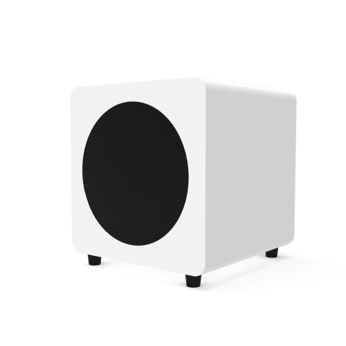 Kanto SUB8 Vinyl Subwoofer (Matte White)