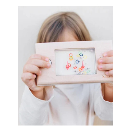 Kiko & gg Wooden Toy - Wakka Water Game (Yellow)