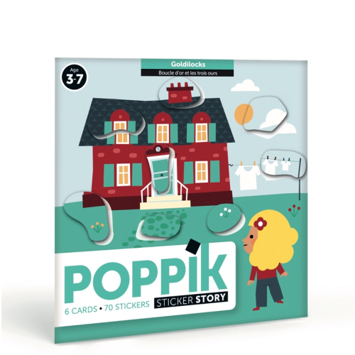 Poppik Sticker Stories - Goldilocks