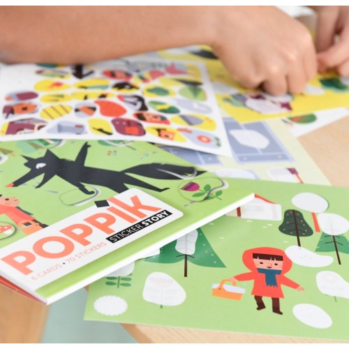 Poppik Sticker Stories - Goldilocks