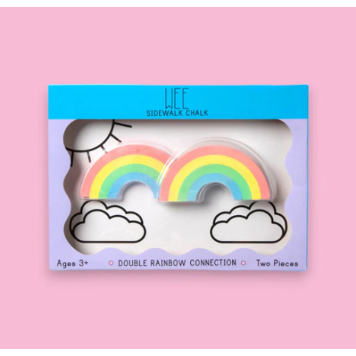 Twee Wee Sidewalk Chalk - Double Rainbow Connection
