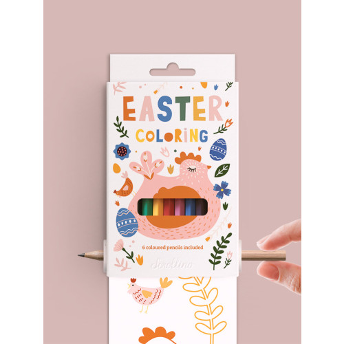 Scrollino Activity Book- Easter Coloring