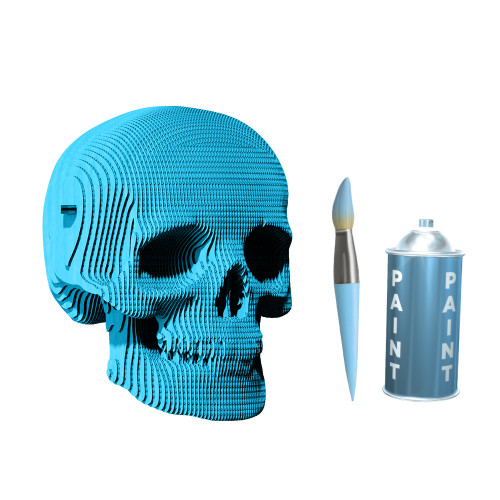 Cartonic 3D Sculpture Puzzle Skull