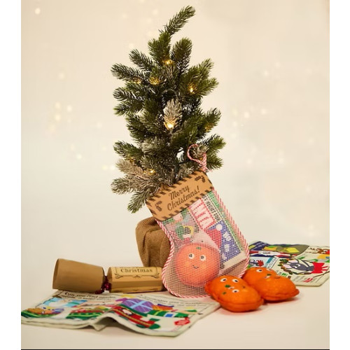 Jo & Nic's Crinkly Cloth Books - Christmas Stocking