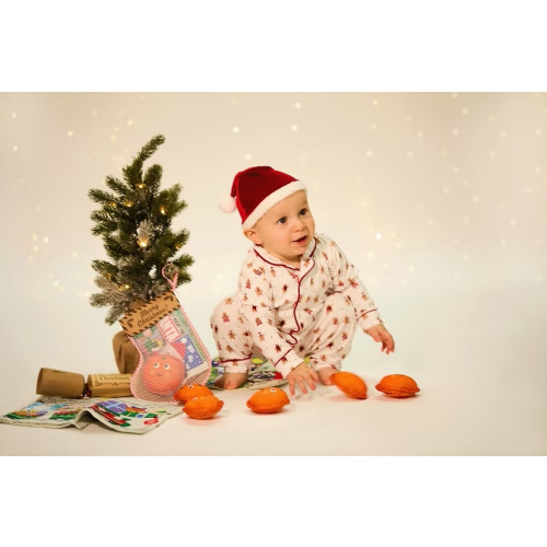 Jo & Nic's Crinkly Cloth Books - Christmas Stocking