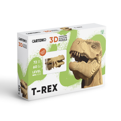 Cartonic 3D Sculpture Puzzle T-Rex