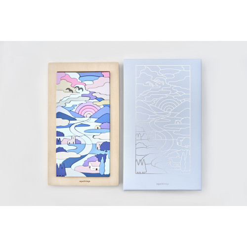 Eguchi Wooden Toy - Puzzle Sunset