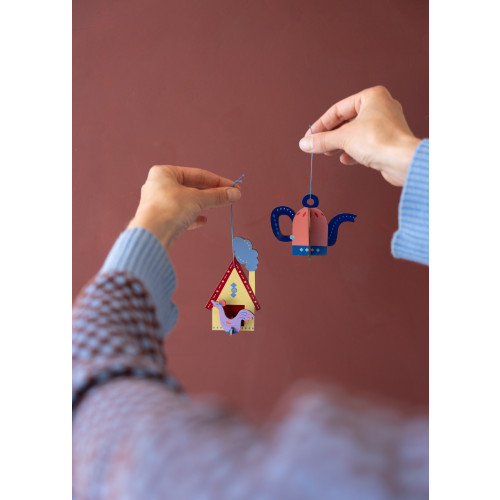 Studio Roof Northern Tales Ornament - Tea House Tales