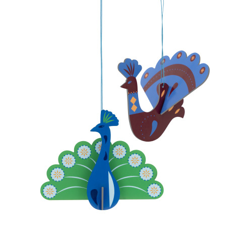 Studio Roof Northern Tales Ornament - The Firebird & Peacock