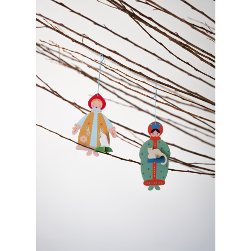 Studio Roof Northern Tales Ornament - The Winter Sisters