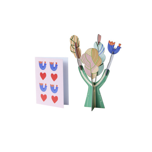 X) Studio Roof Pop Out 3D Card Tree of Life