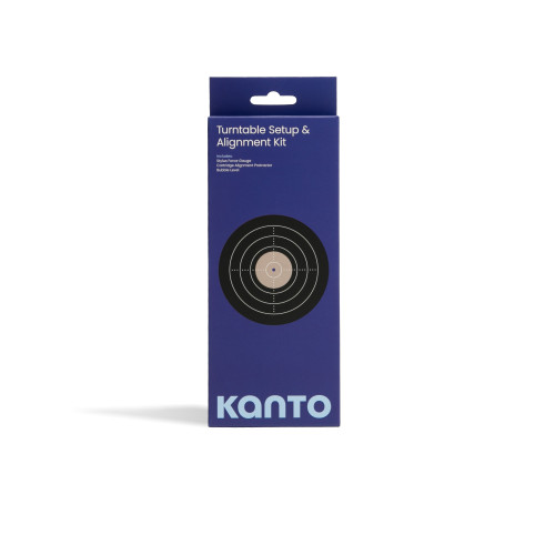 Kanto Vinyl Turntable Alignment Kit - Catridge Alignment Protractor, Bubble Level Gauge, Stylus Tracking Force Scale