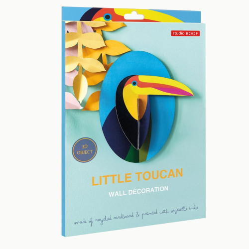 X) Studio Roof Jungle Animals - Little Friends Toucan