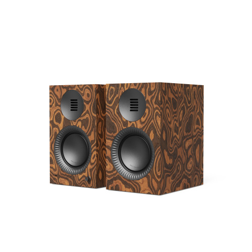 Kanto TUK (Gen.2) Premium Powered Bookshelf Speaker - Engineered Wood with Gunmetal Surround