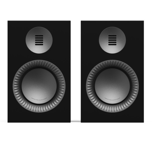 Kanto TUK Grand (Gen.2) Premium Passive Bookshelf Speaker - Matte Black with Gunmetal Surround