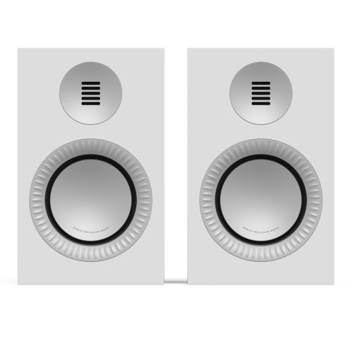 Kanto TUK Grand (Gen.2) Premium Passive Bookshelf Speaker - Matte White with Aluminum Surround