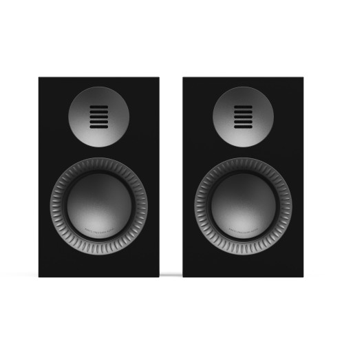 Kanto TUK (Gen.2) Premium Passive Bookshelf Speaker - Matte Black with Gunmetal Surround