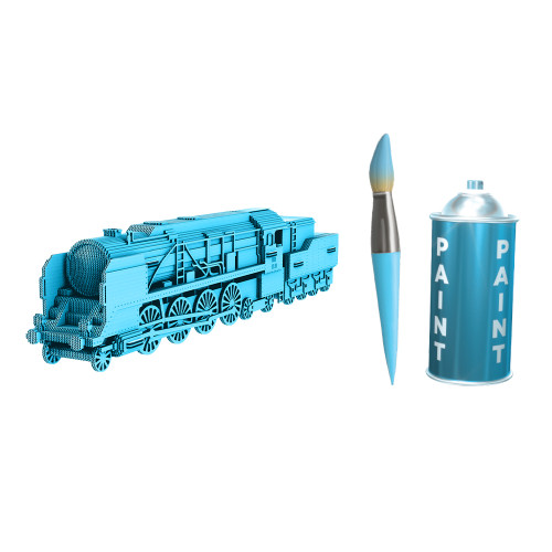 Cartonic 3D Sculpture Puzzle - Train