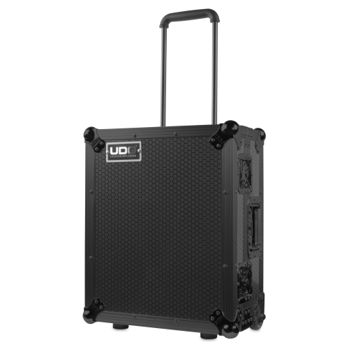 UDG FlightCase Multi Format Turntable + Trolley & Wheels (Black)