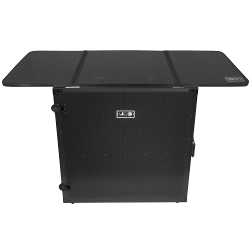 UDG FlightCase Fold Out DJ Table + Wheels (Black) MK2