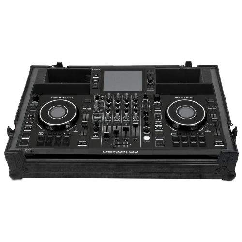 UDG FlightCase Denon DJ SC Live 4 + Wheels (Black)