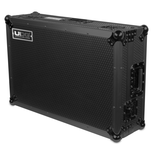UDG Flight Case Rane Performer/ Four Black Plus (Laptop Shelf + Wheels)