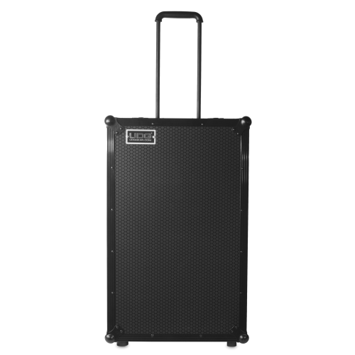 UDG FlightCase Scratch (Turntable Battle/PLX-CRSS12 & 10"/12" Mixer) Black Plus (Laptop, Trolley & Wheels)