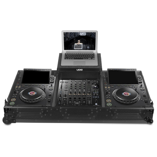 UDG Flight Case Set AlphaTheta CDJ-3000X/Pioneer DJ DJM-A9 Blk Plus (L&W)