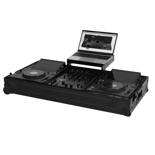 UDG Ultimate Flight Case Set AlphaTheta CDJ-3000X/DJM-V5 Black