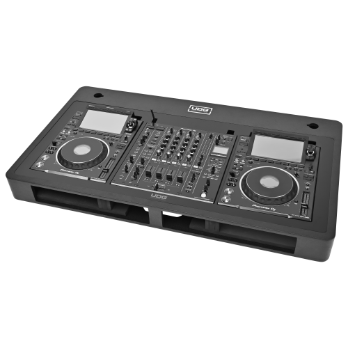UDG Ultimate DJ Podium Faceplate Set Pioneer DJ CDJ-3000/A9 Black