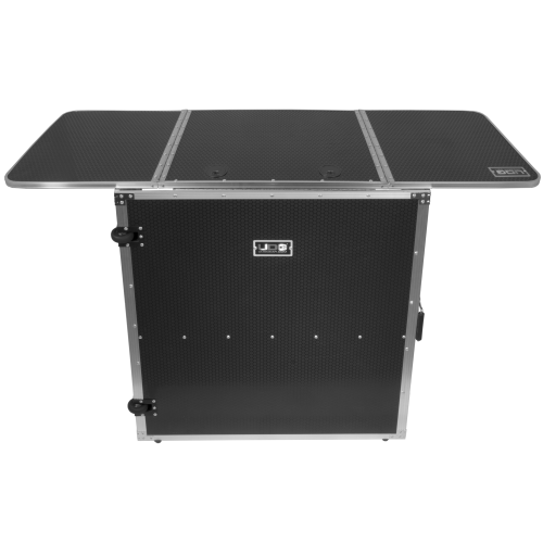 UDG FlightCase Fold Out DJ Table + Wheels (Silver) MK2