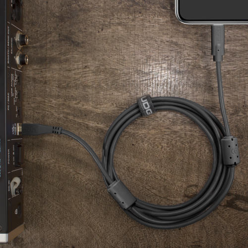 UDG Ultimate Cable USB 2.0 Type C-B Straight 1.5M (Black)