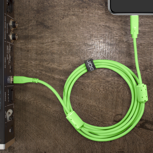UDG Ultimate Cable USB 2.0 Type C-B Straight 1.5M (Green)