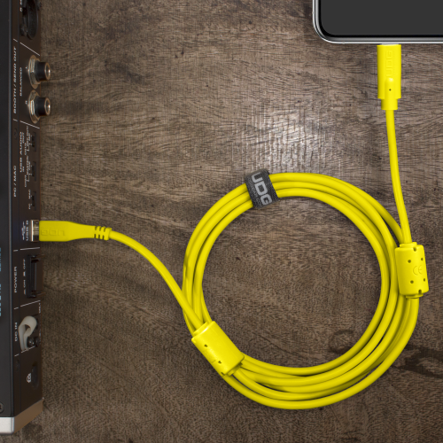 UDG Ultimate Cable USB 2.0 Type C-B Straight 1.5M (Yellow)