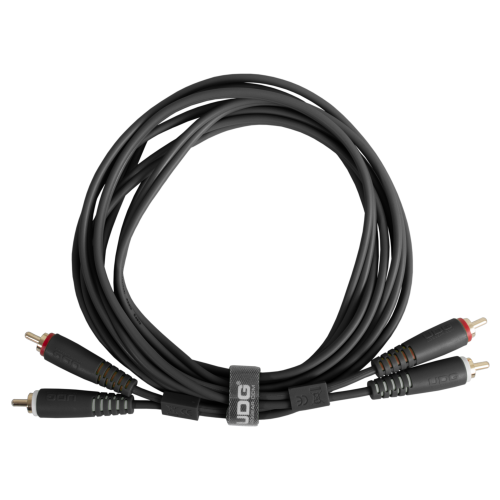 UDG Ultimate Cable RCA - RCA Straight 1.5m (Black)
